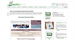 Desktop Screenshot of olpcnews.com
