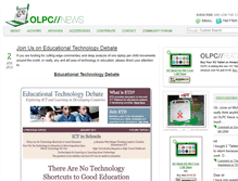 Tablet Screenshot of olpcnews.com